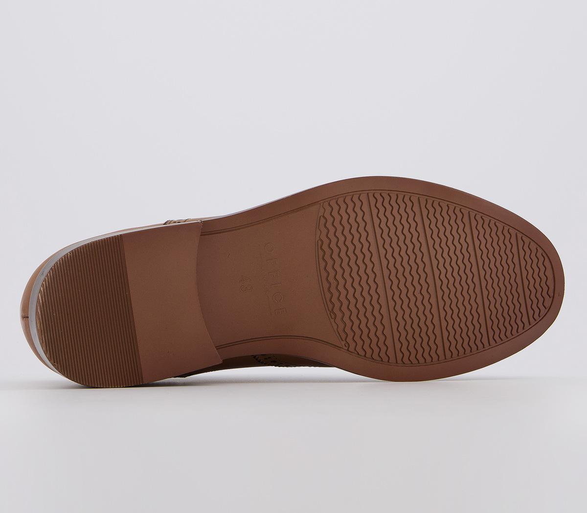 OFFICEMean BrogueTan Leather