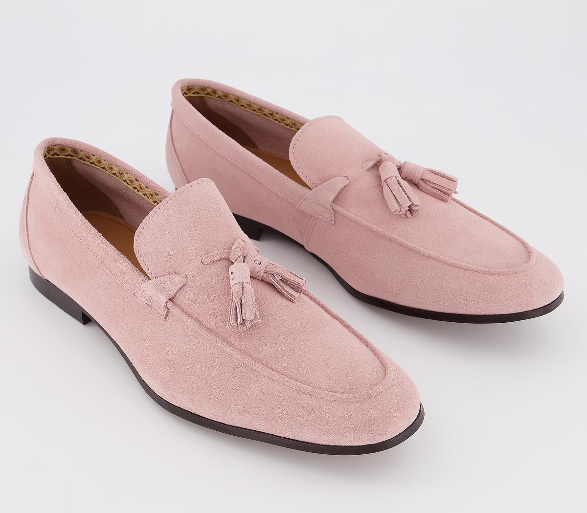OFFICEClive Tassel Loafers OFFICEClive Tassel LoafersPink Suede