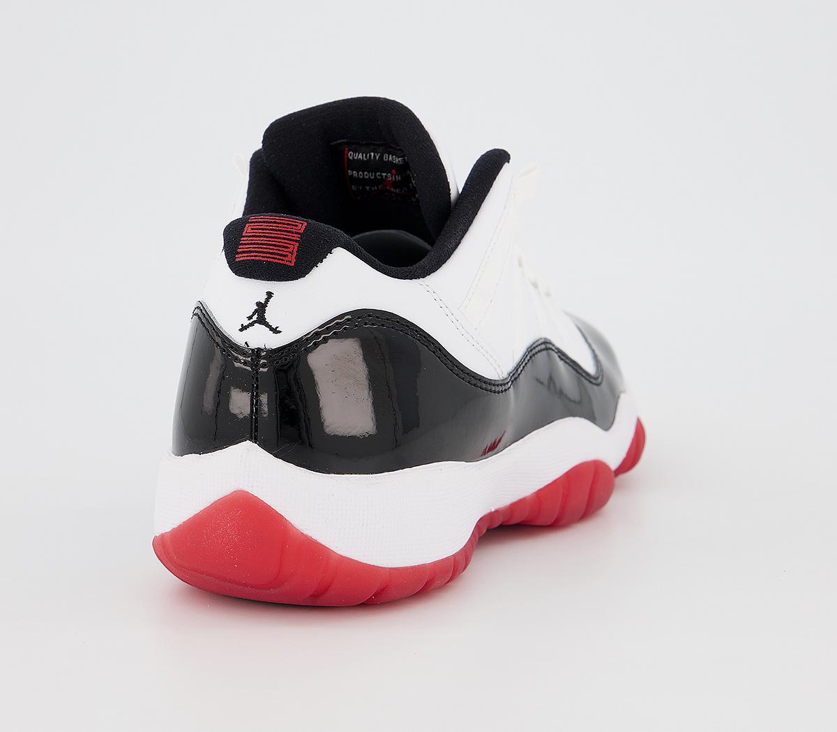 Jordan Jordan 11 Low Gs White University Red Black True Red