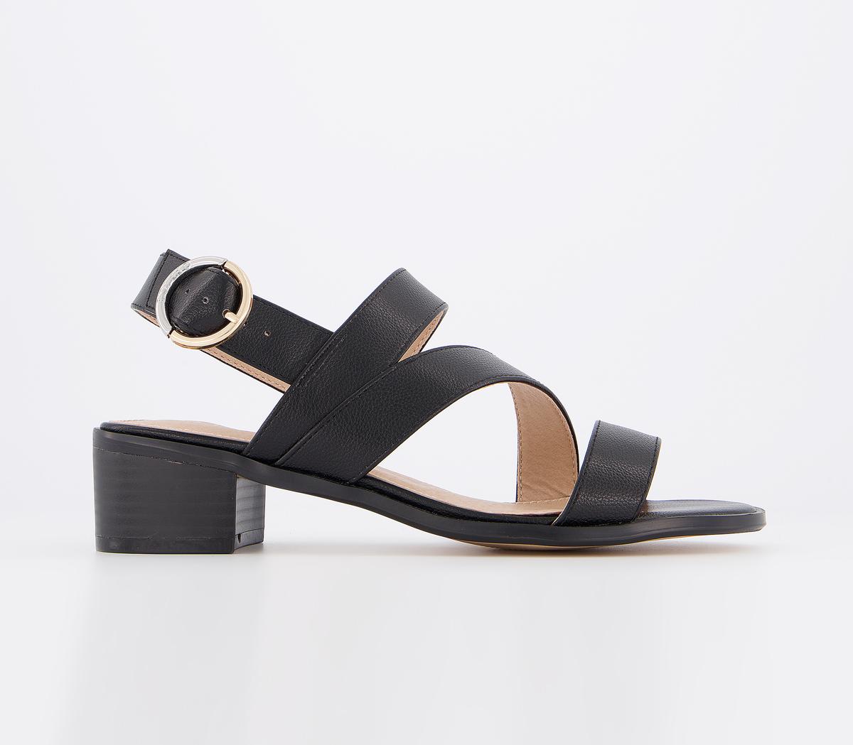 Short clearance block sandals