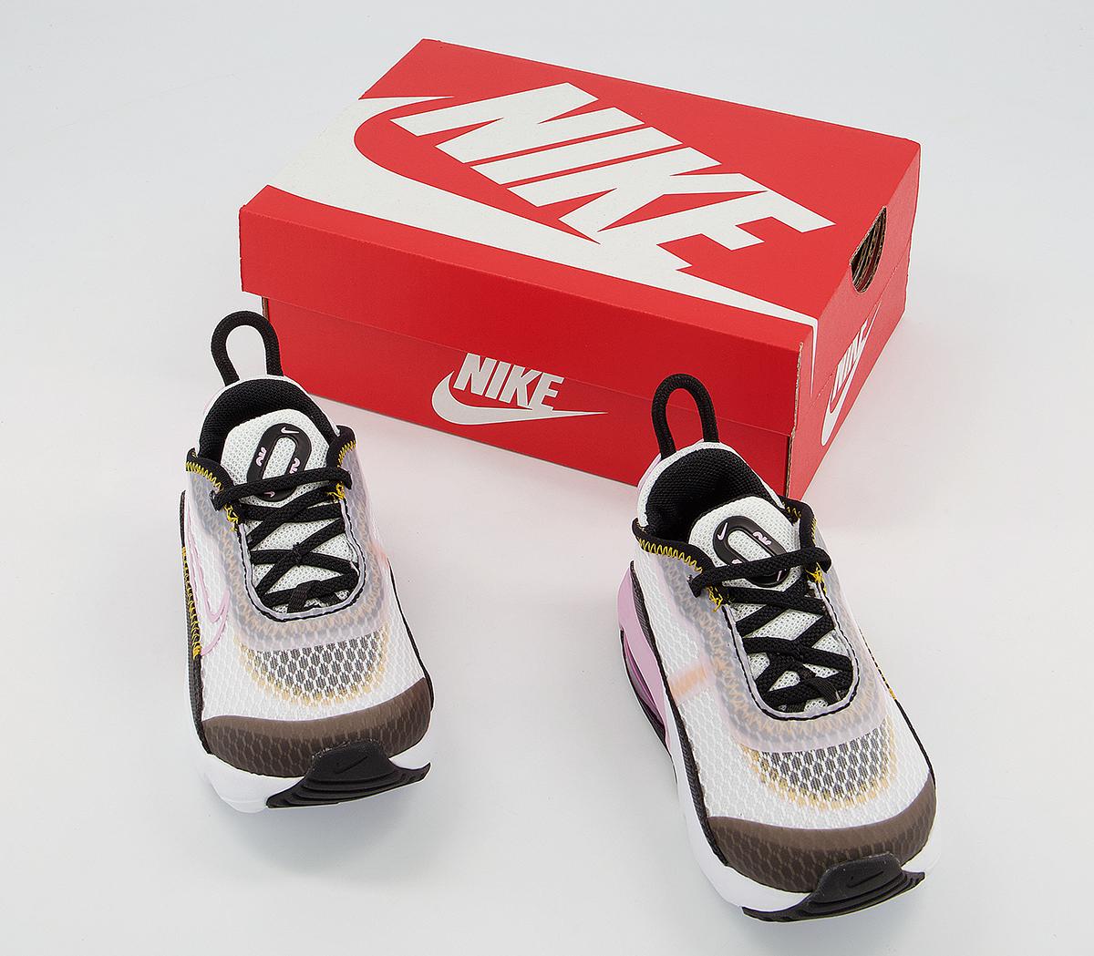 NikeAir Max 2090 InfantWhite Arctic Pink Black Dark Sulfur