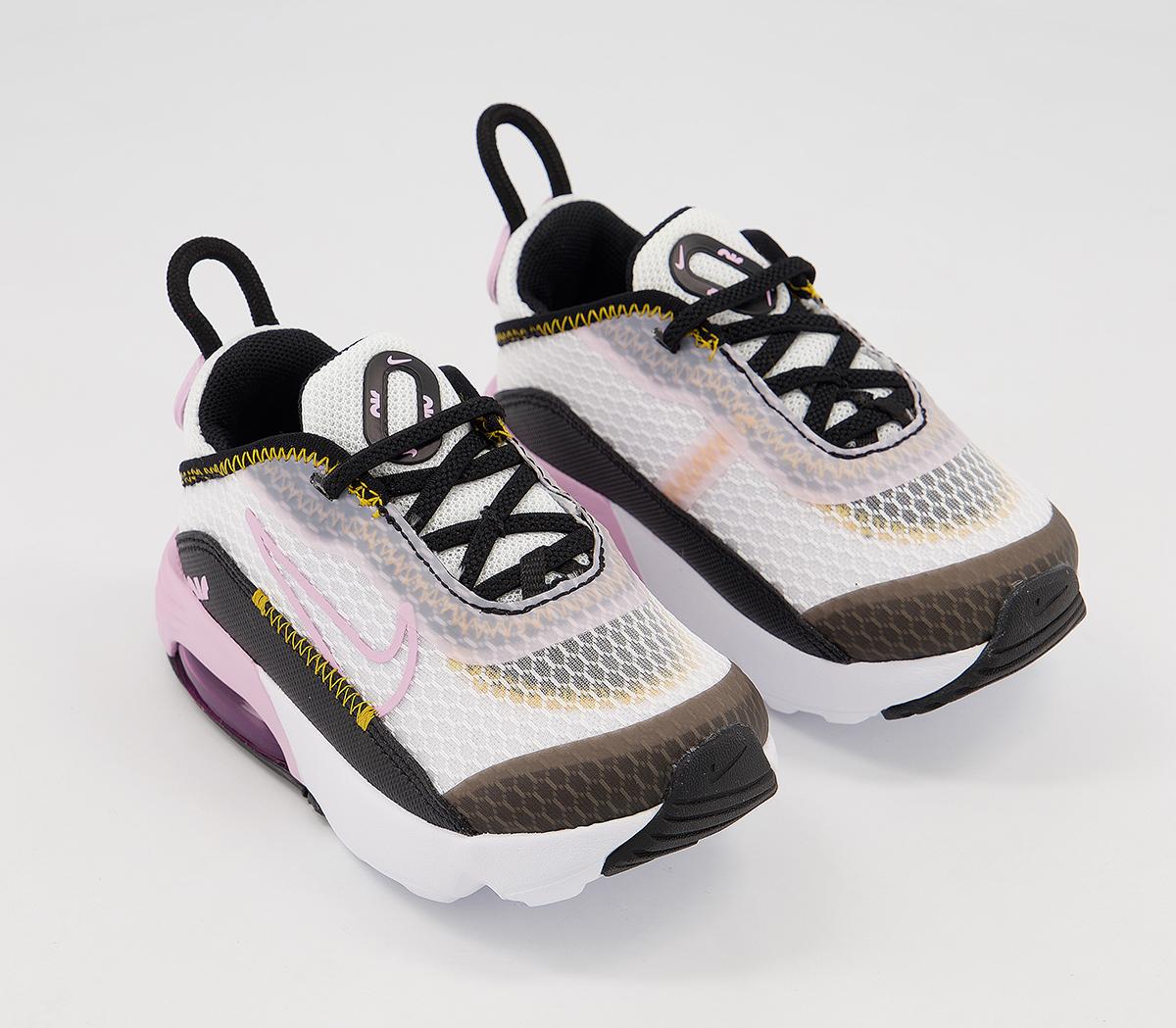 NikeAir Max 2090 InfantWhite Arctic Pink Black Dark Sulfur