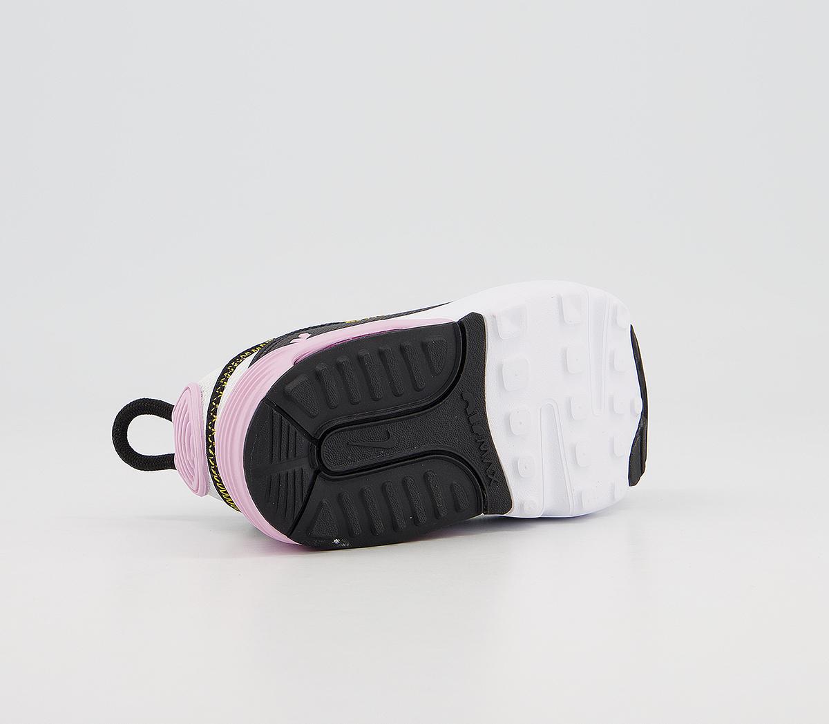 NikeAir Max 2090 InfantWhite Arctic Pink Black Dark Sulfur
