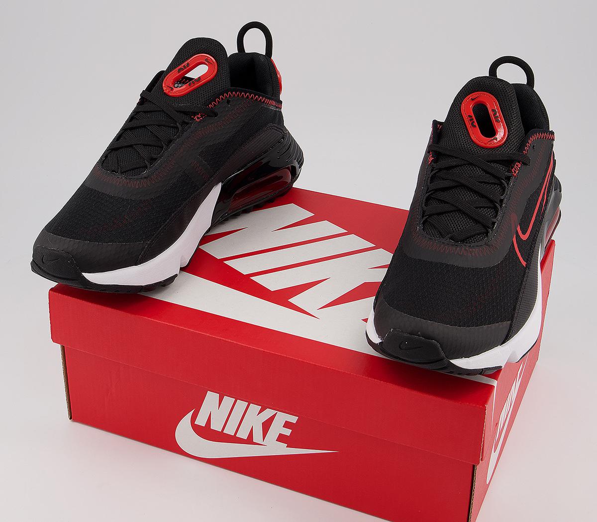 Nike Air Max 2090 Gs Black Chile Red Black Black - Unisex