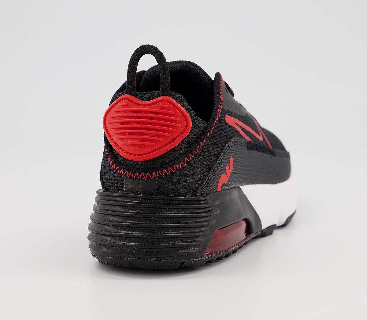 air max 2090 black red
