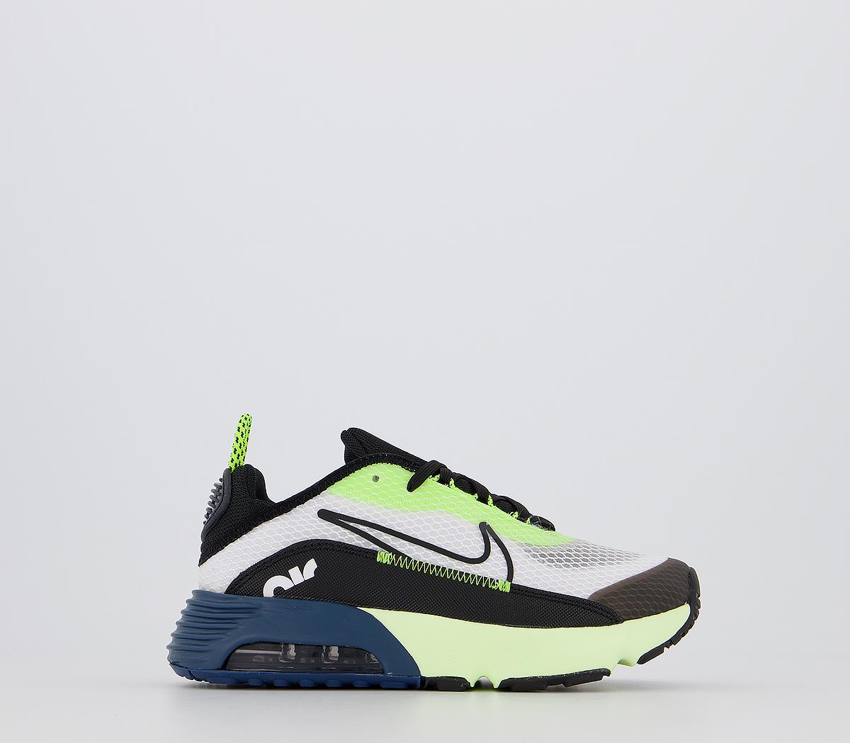NikeAir Max 2090 PS TrainersWhite Black Volt Blue Force