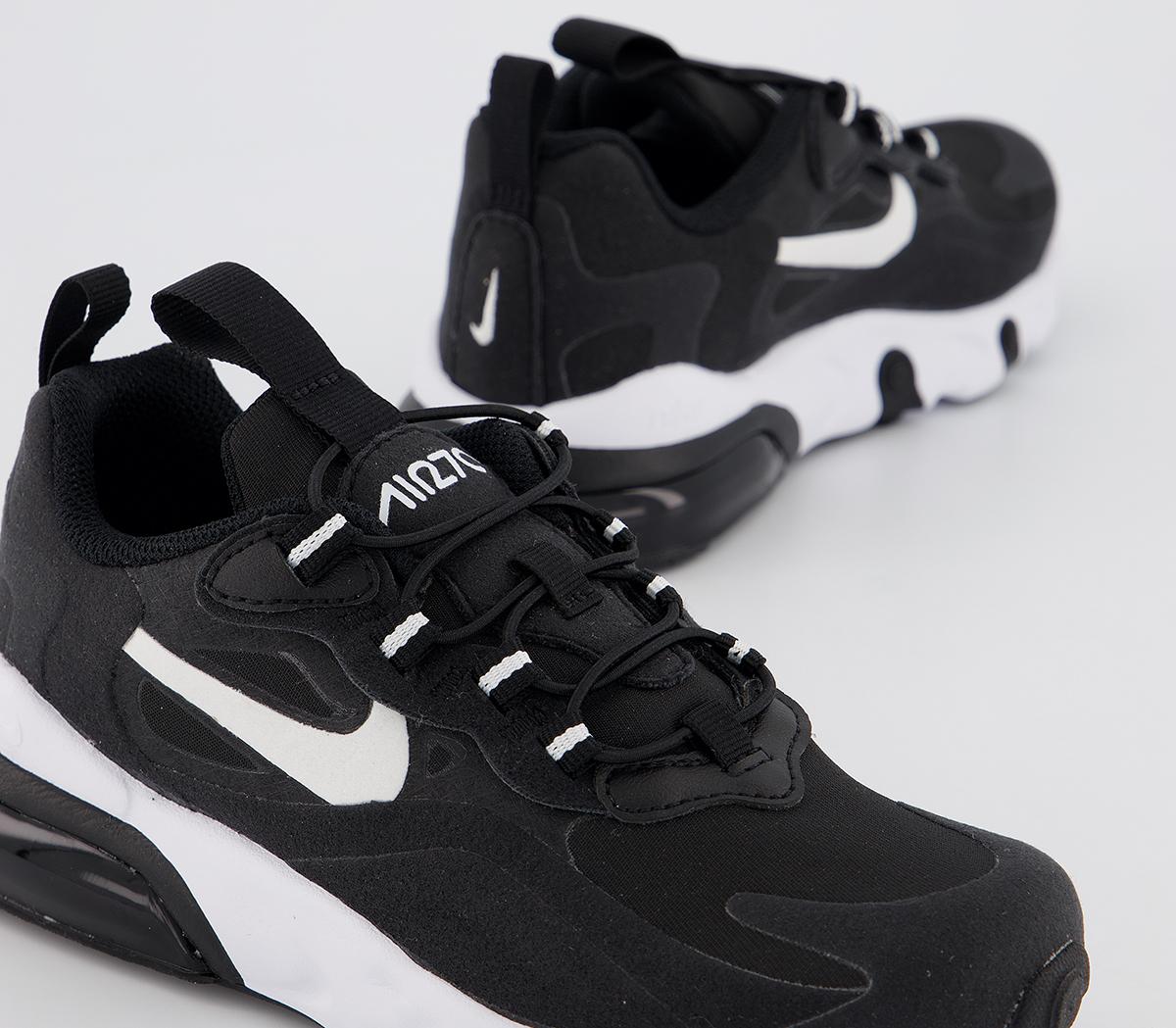 Nike Shoes Air Max React 270 Black And White Women's Shoes Nike W