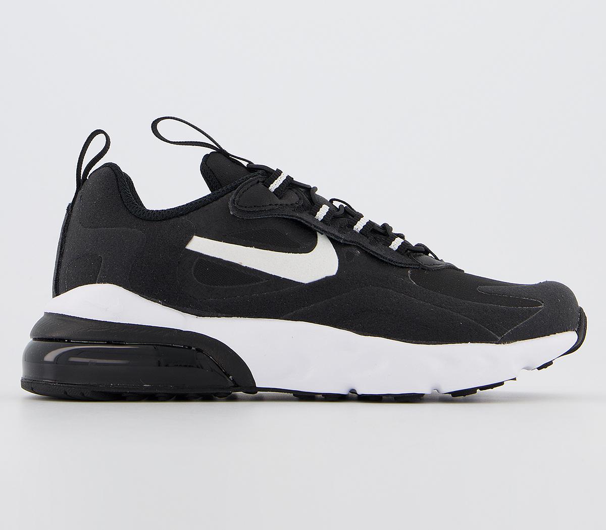 Junior air max 270 react trainer black best sale