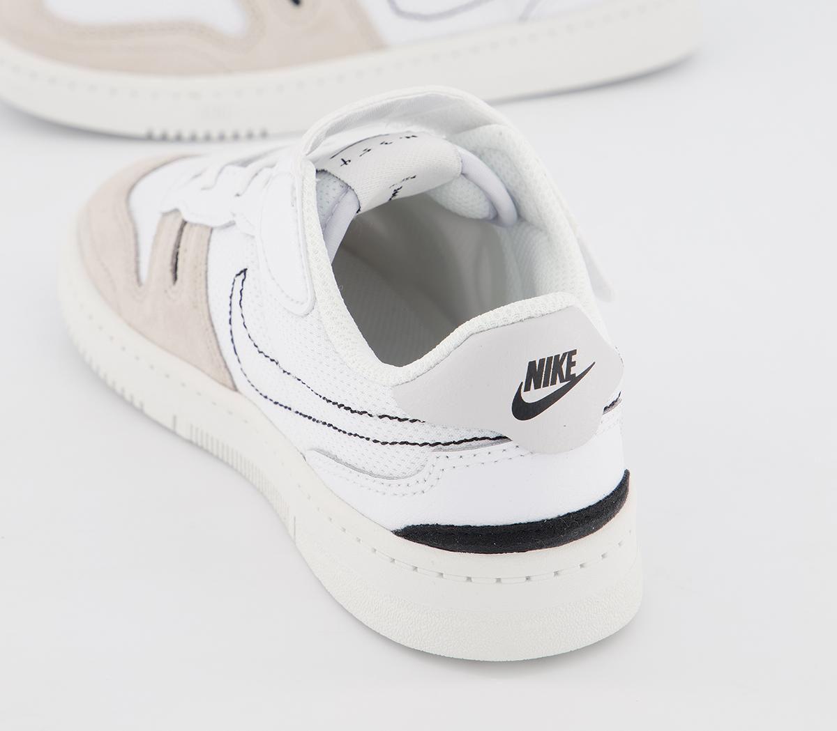 Nike Squash Type Ps Trainers Summit White White Black Vast Grey - Unisex