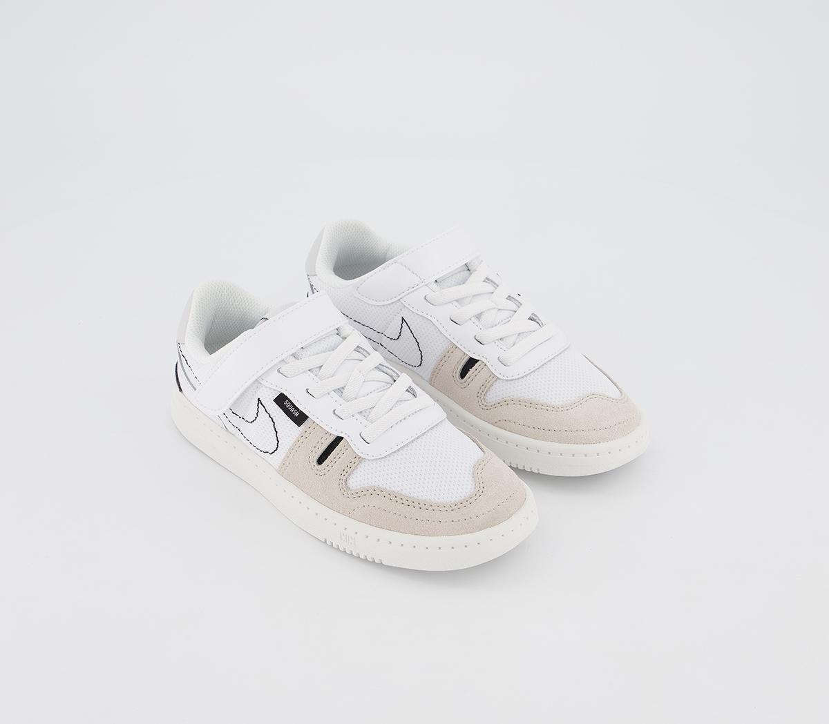 NikeSquash Type Ps TrainersSummit White White Black Vast Grey