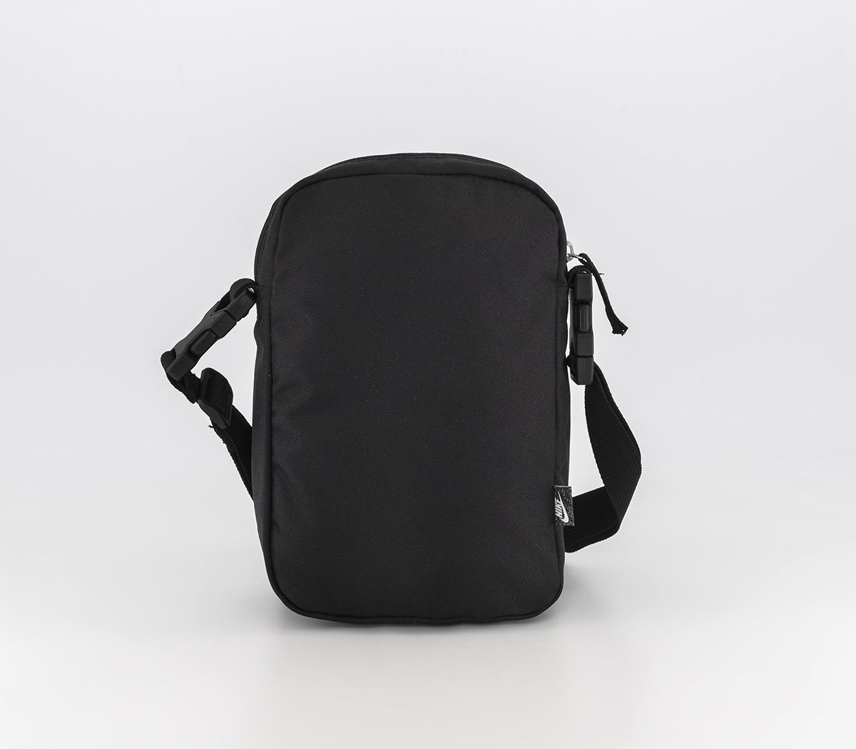 Nike Heritage Crossbody Bag Black White White Accessories