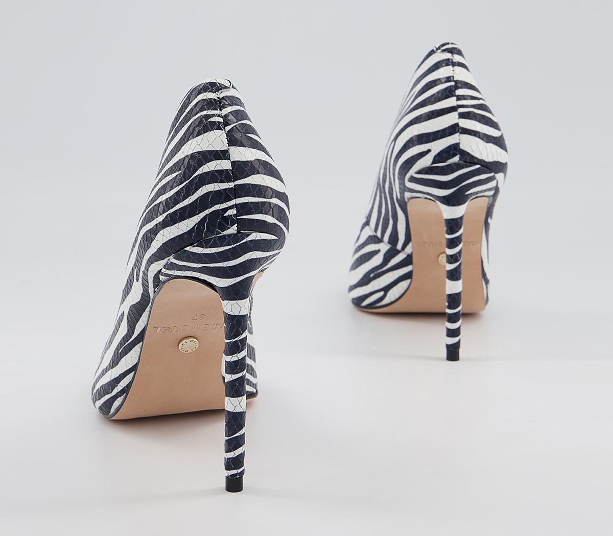 Office Harlem Pointed Court Stiletto High Heels Office Harlem Pointed Court Stiletto High Heels Zebra Leather
