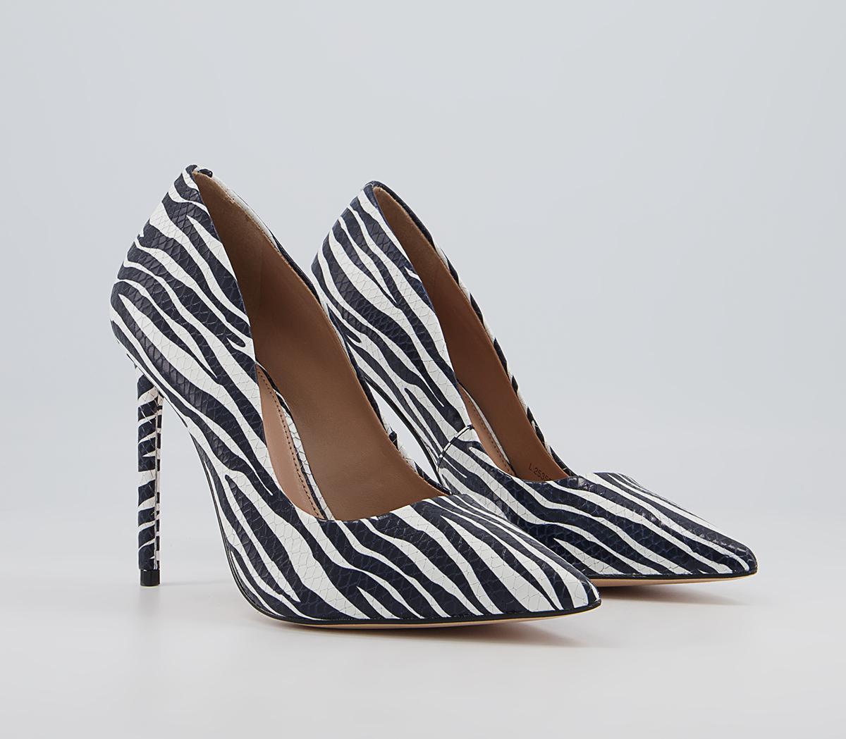 Office Harlem Pointed Court Stiletto High Heels Office Harlem Pointed Court Stiletto High Heels Zebra Leather