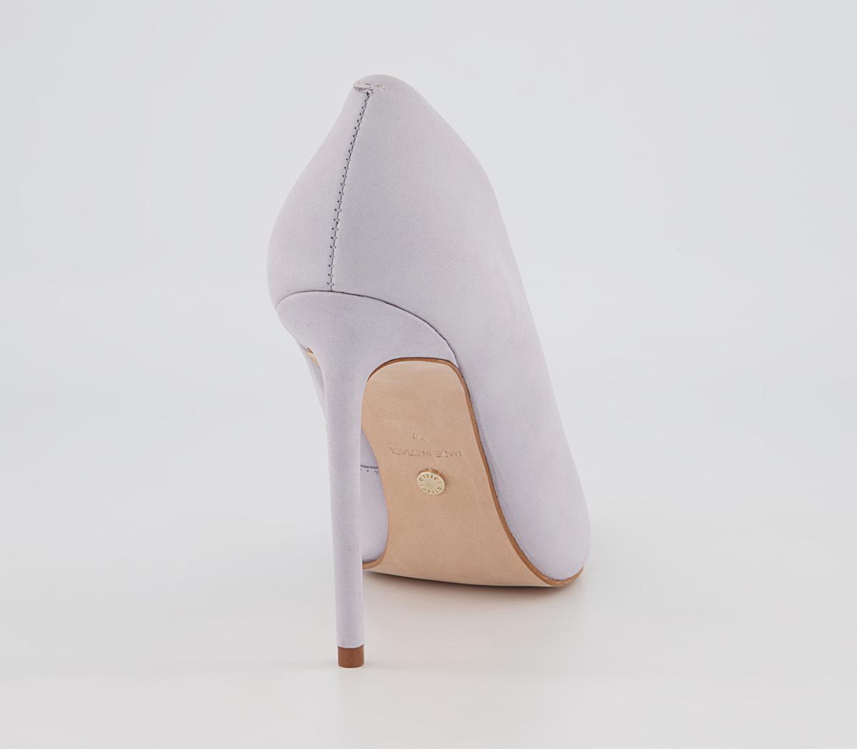 Office Harlem Pointed Court Stiletto High Heels Office Harlem Pointed Court Stiletto High Heels Grey Nubuck