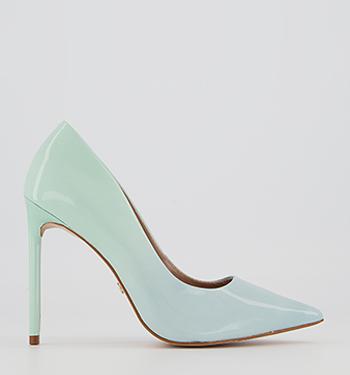 OFFICE Harlem Point Court Shoes Blue Ombre Patent Leather