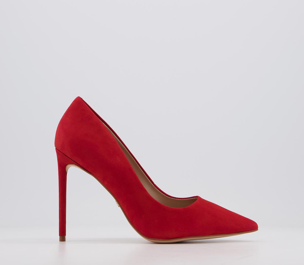 Red court shoes on sale uk