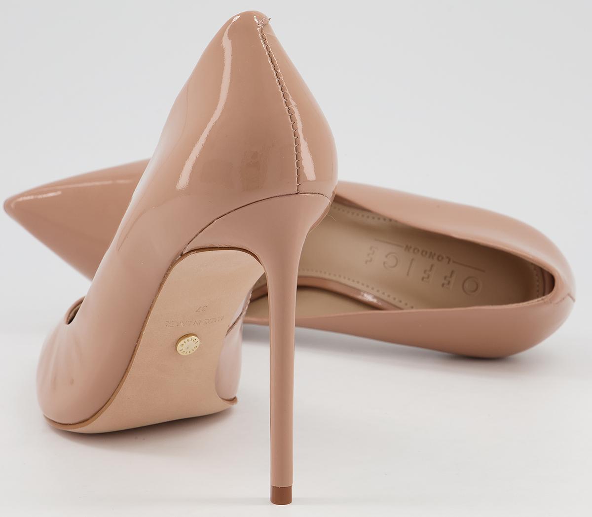 High Heels Buffalo Lack Pumps Beige Calvin Klein Heel Pump 90