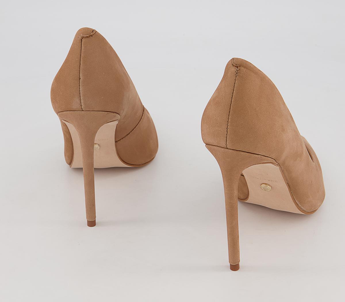 Office Harlem Pointed Court Stiletto High Heels Office Harlem Pointed Court Stiletto High Heels Nude Nubuck