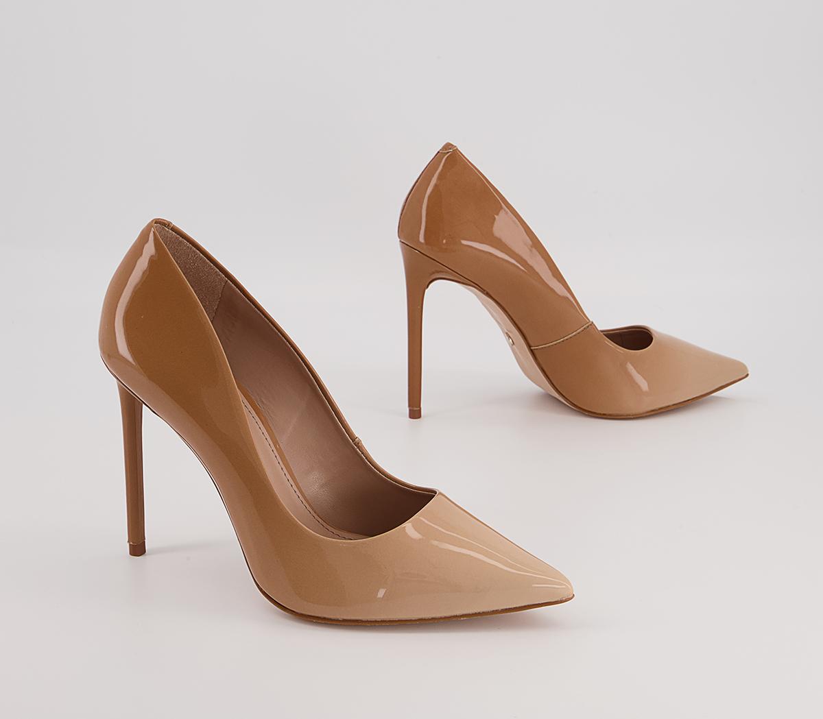 Office Harlem Point Court Shoes Office Harlem Point Court Shoes Nude Ombre Patent Leather