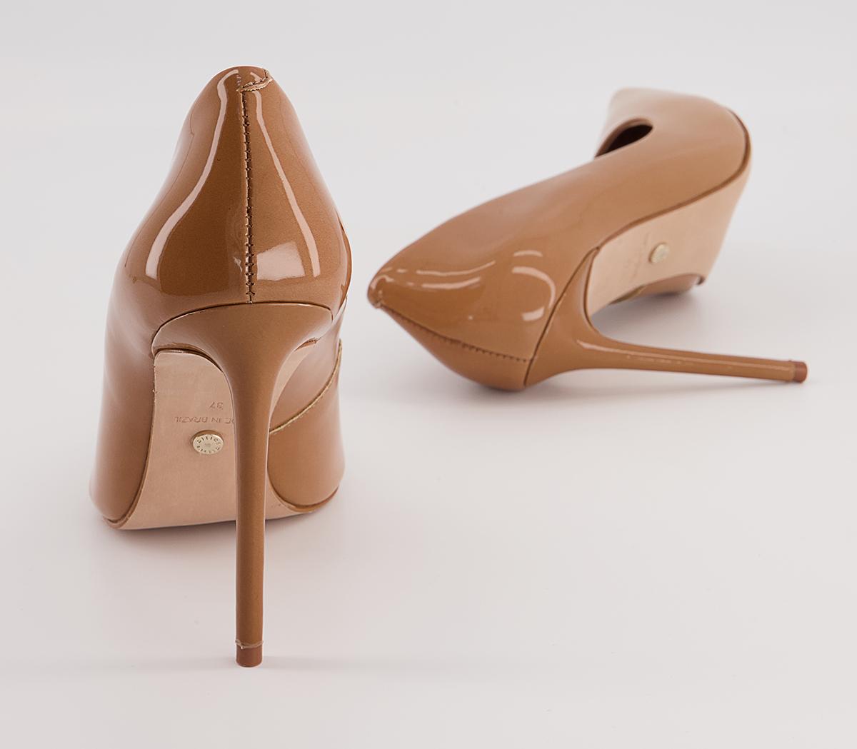 Office Harlem Point Court Shoes Office Harlem Point Court Shoes Nude Ombre Patent Leather