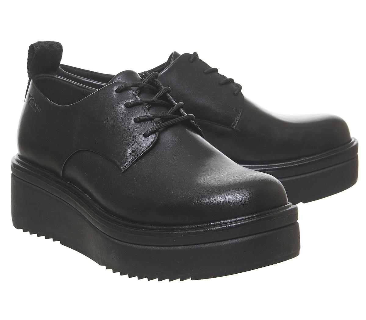 Vagabond Shoemakers Tara Shoes Black Flat Shoes for Women