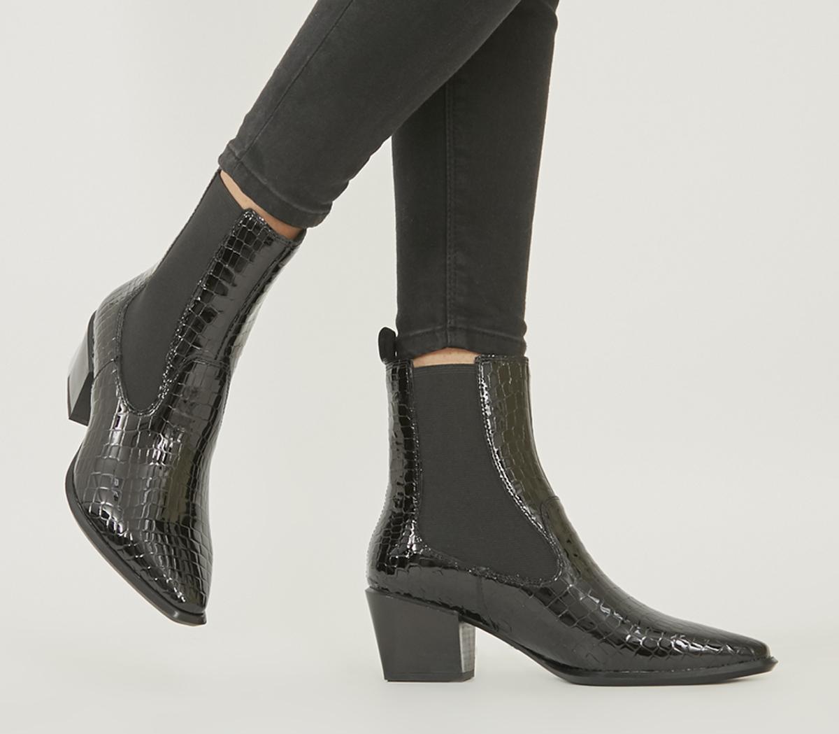 Vagabond Betsy Chelsea Boots Croc - Women's Ankle Boots