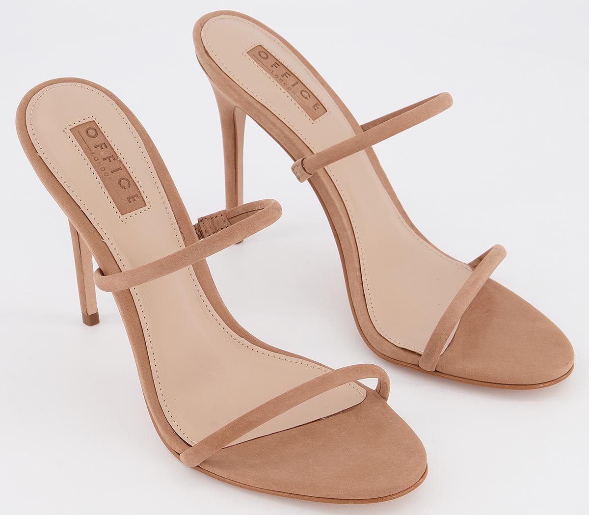 OFFICEHopscotch Tubular MulesBeige Nubuck