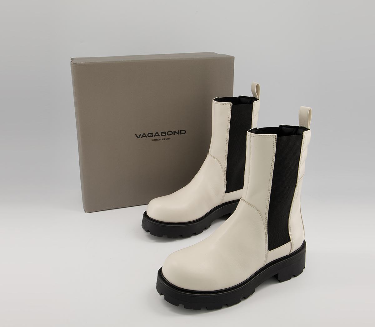 Vagabond Shoemakers Cosmo 2.0 High Chelsea Boots Vagabond Shoemakers Cosmo 2.0 High Chelsea Boots Off White