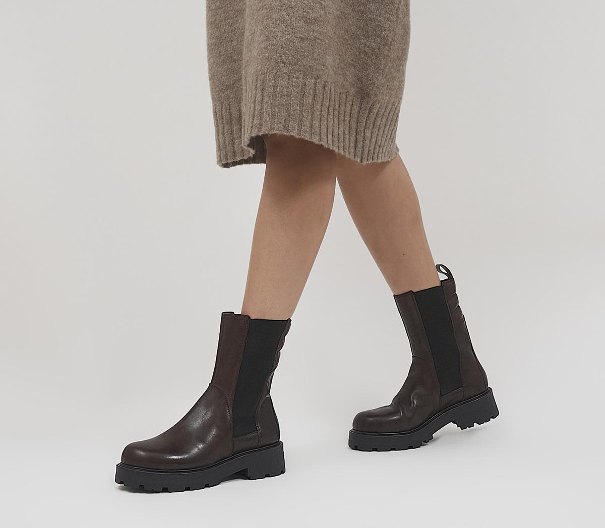 Vagabond Shoemakers Cosmo 2 0 High Chelsea Boots Brown Women s Ankle Vagabond Shoemakers Cosmo 2 0 High Chelsea Boots Brown Women s Ankle