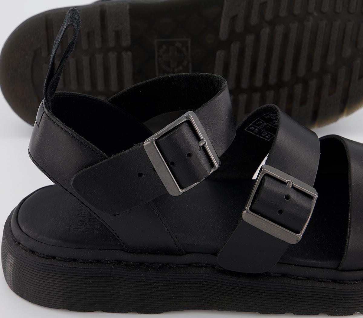 Dr. Martens Gryphon Sandals Dr. Martens Gryphon Sandals Black Brando Leather