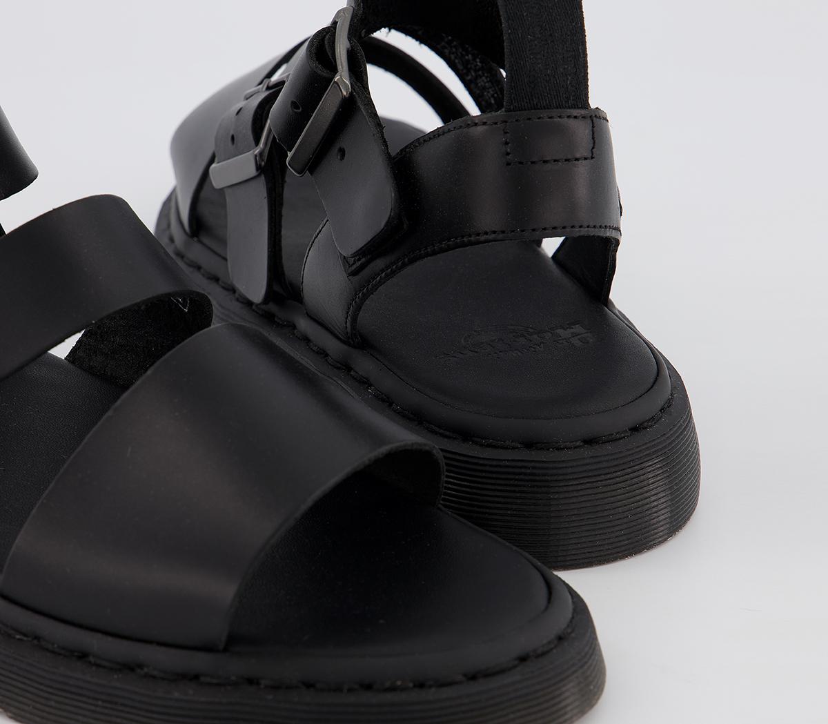 Dr. Martens Gryphon Sandals Dr. Martens Gryphon Sandals Black Brando Leather
