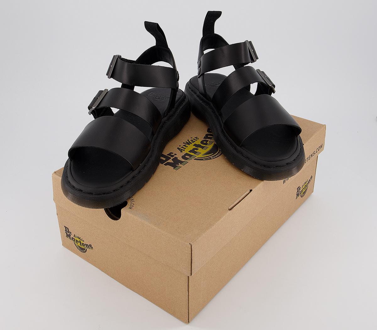 Dr. Martens Gryphon Sandals Dr. Martens Gryphon Sandals Black Brando Leather