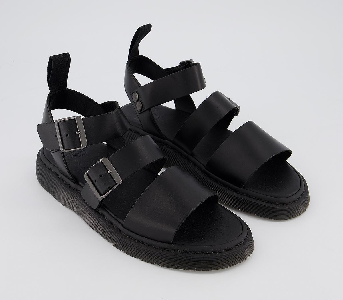 Dr. Martens Gryphon Sandals Dr. Martens Gryphon Sandals Black Brando Leather
