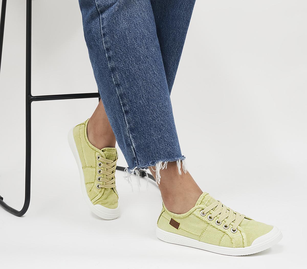 blowfish green sneakers