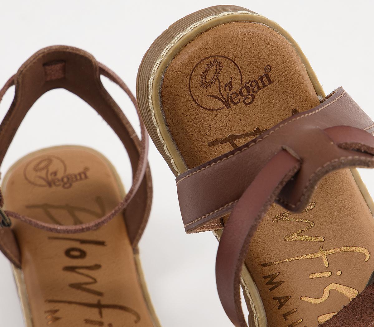Blowfish Malibu Osaka Sandals Blowfish Malibu Osaka Sandals Brown Metallic Mix