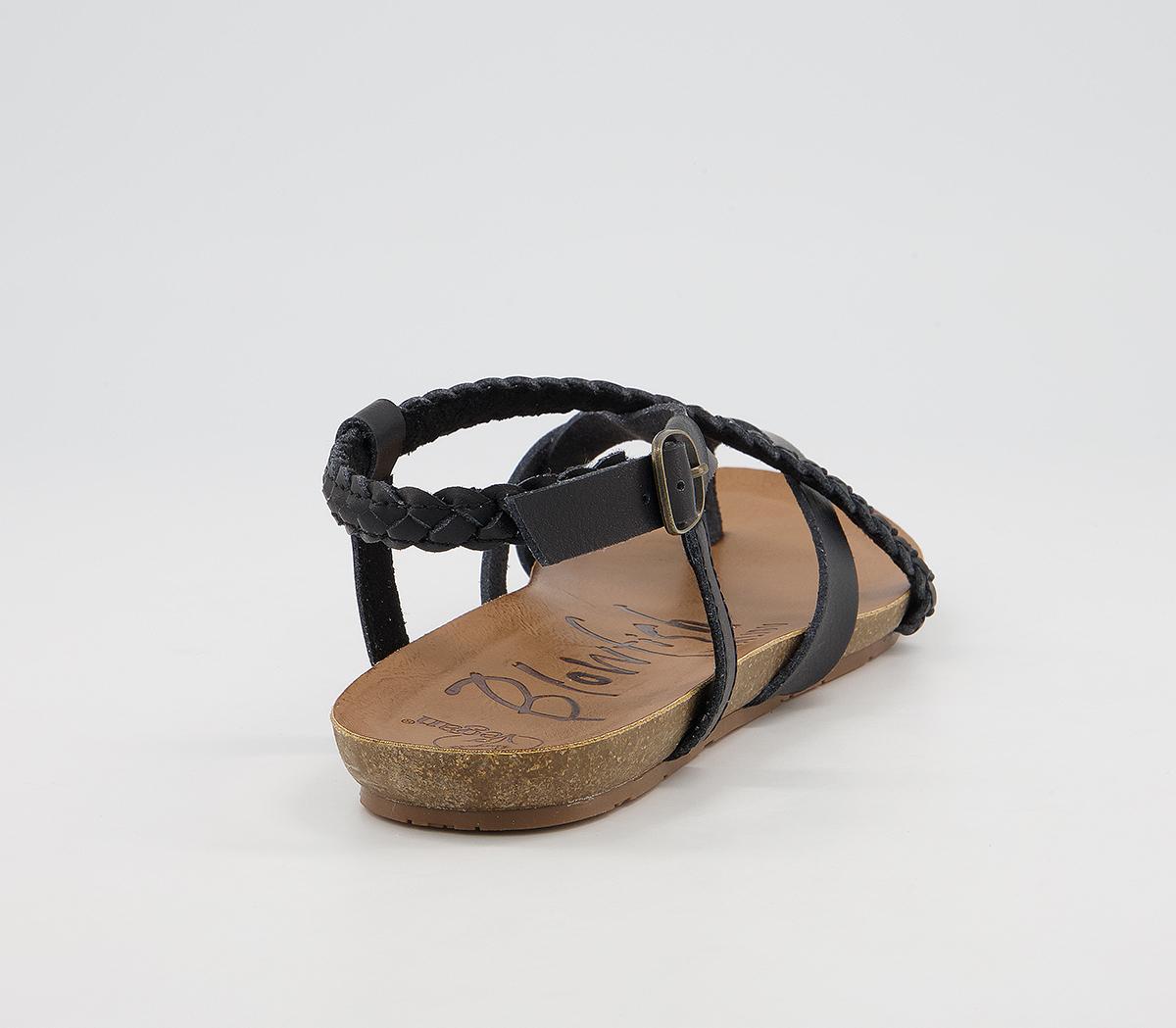 Blowfish Malibu Granola E Sandals Blowfish Malibu Granola E Sandals Black Braid