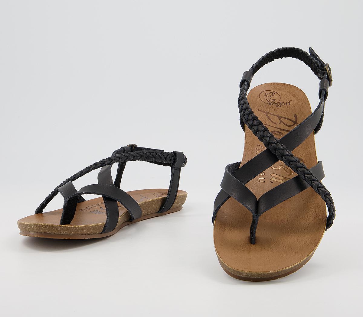 Blowfish Malibu Granola E Sandals Blowfish Malibu Granola E Sandals Black Braid