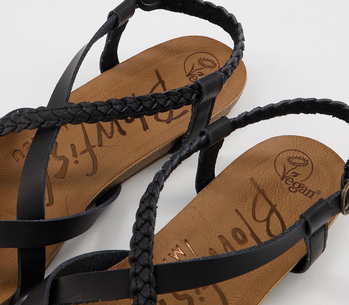 Blowfish Malibu Granola E Sandals Blowfish Malibu Granola E Sandals Black Braid