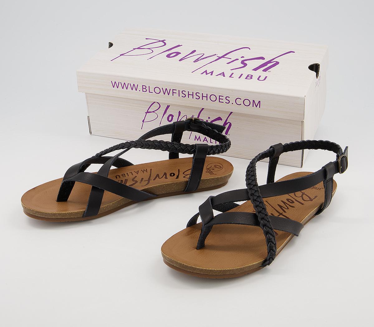 Blowfish Malibu Granola E Sandals Blowfish Malibu Granola E Sandals Black Braid