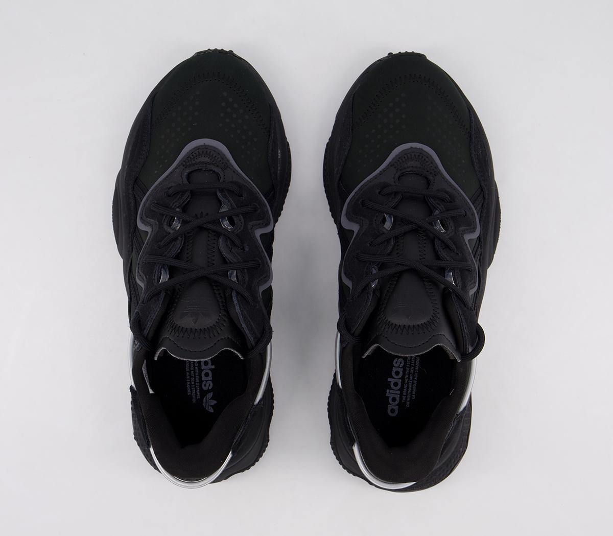 adidas Ozweego Jnr Core Black Night Metallic - Women's Trainers