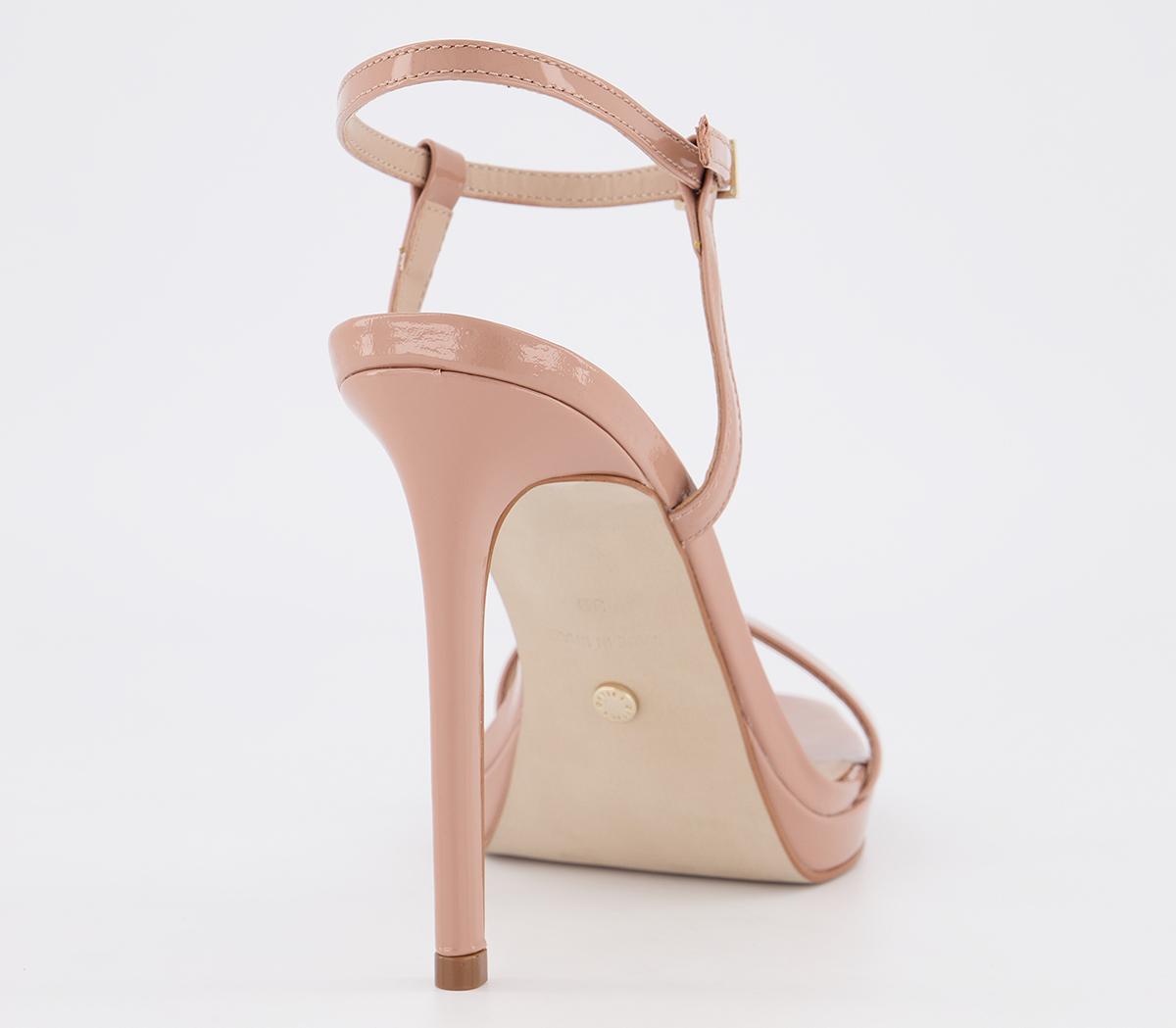 OFFICEHarri Platform SandalsBeige Leather