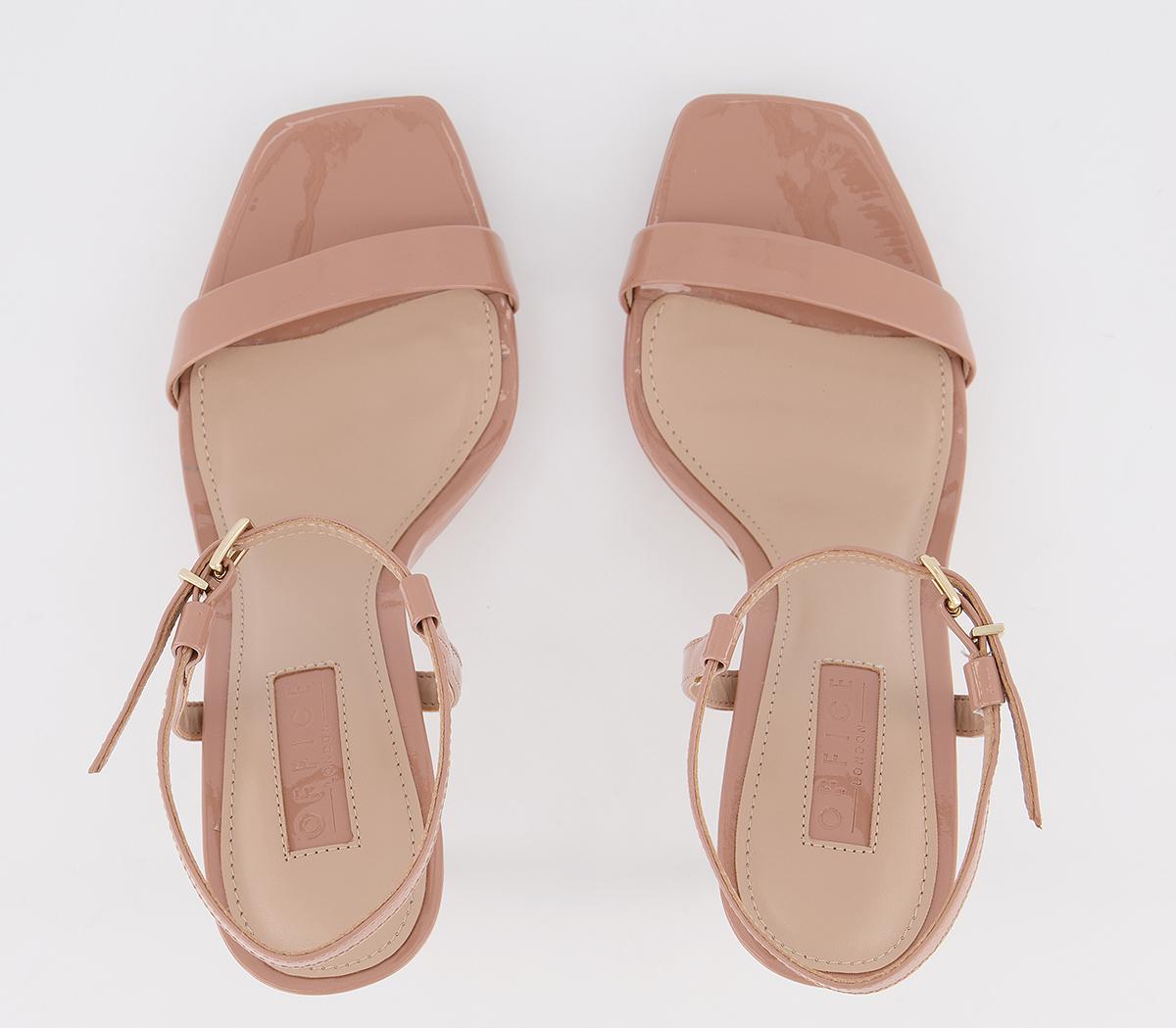 OFFICEHarri Platform SandalsBeige Leather