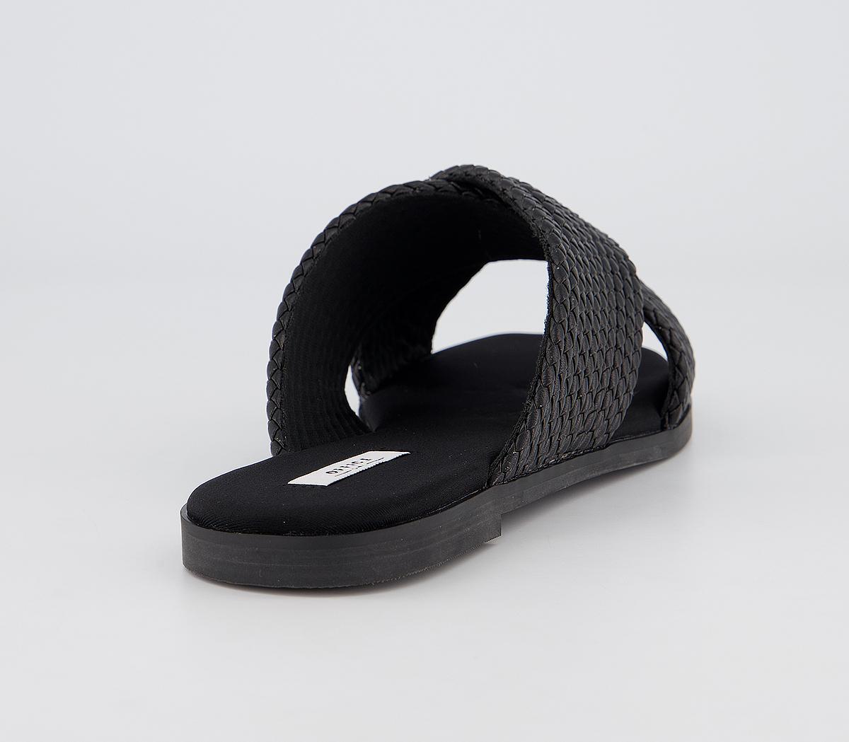 OFFICEStefanni Cross Strap MulesBlack