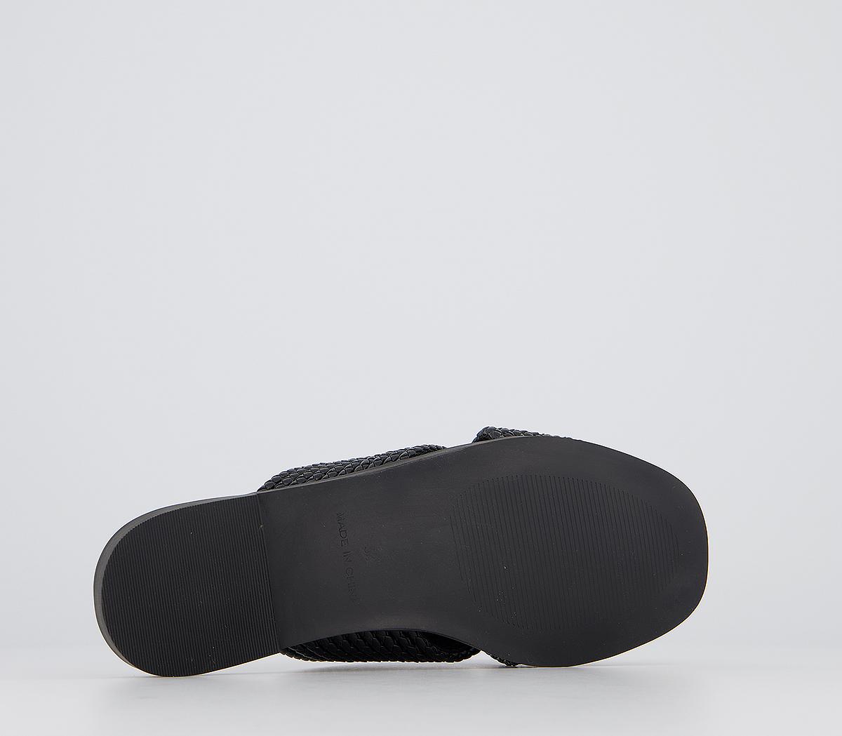 OFFICEStefanni Cross Strap MulesBlack