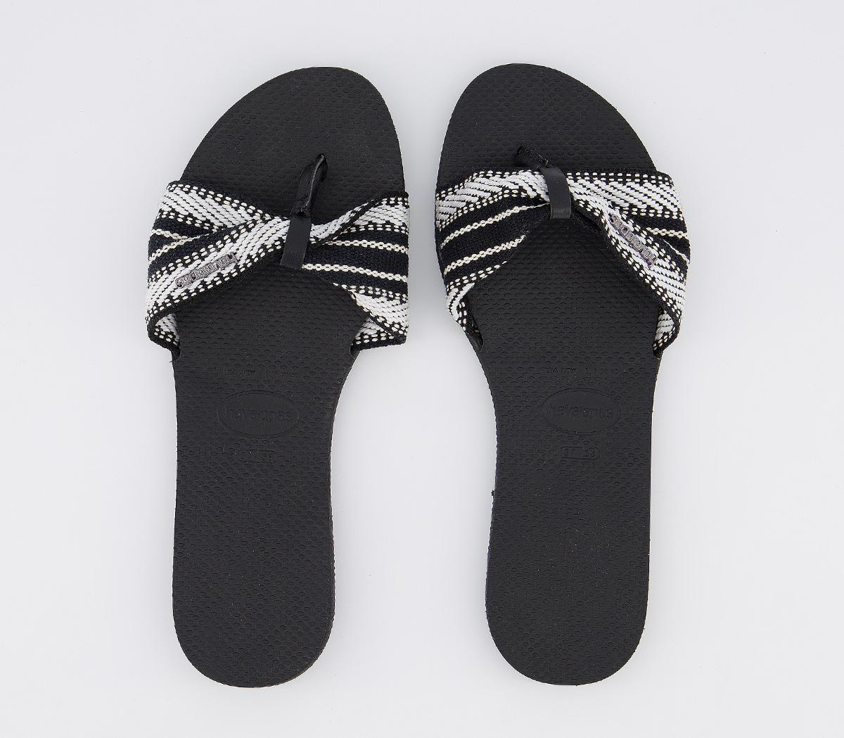 Havaianas You St Tropez Fita Sandals Havaianas You St Tropez Fita Sandals Black