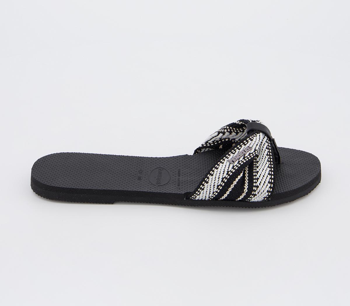Havaianas You St Tropez Fita Sandals Havaianas You St Tropez Fita Sandals Black