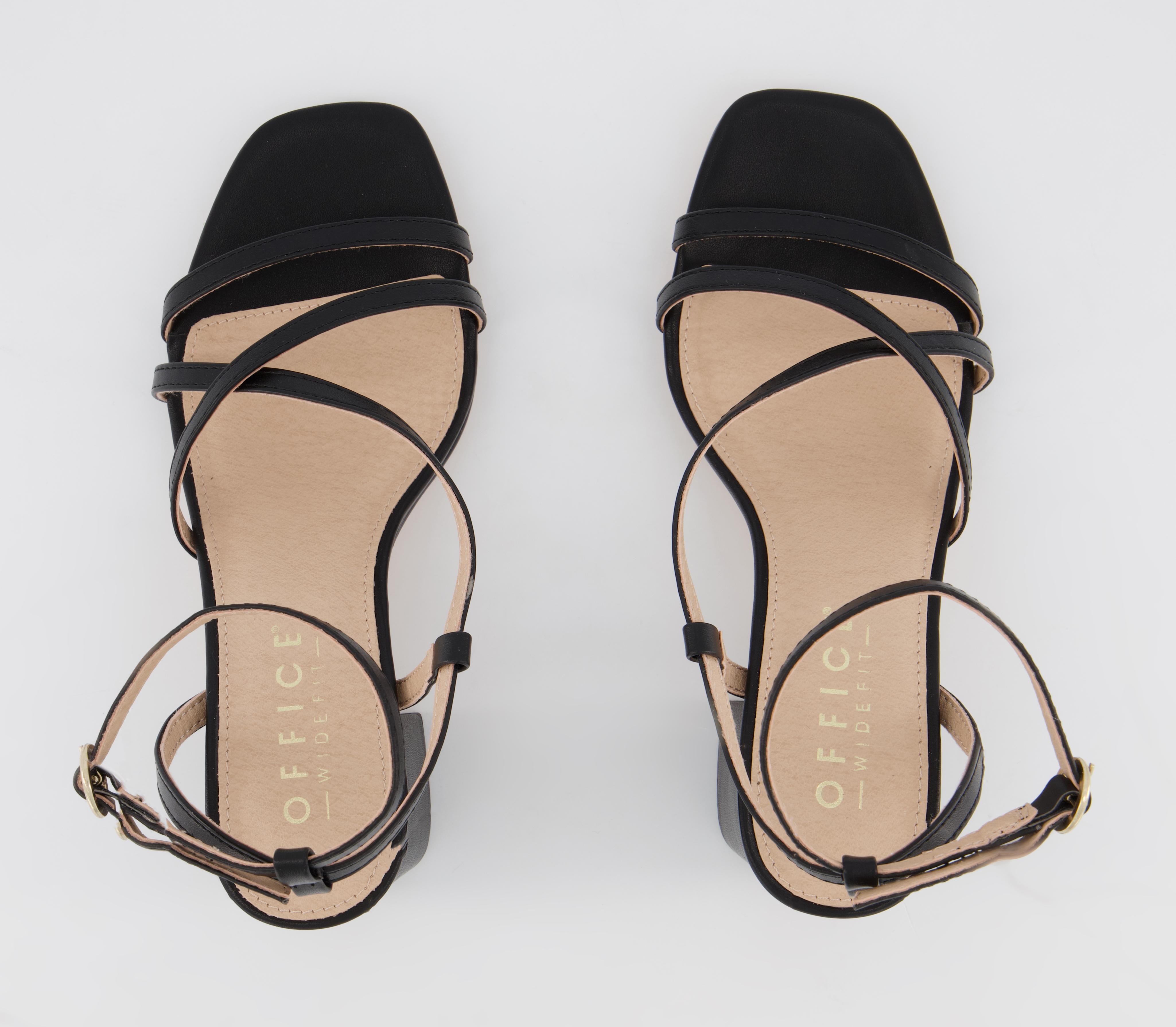 OFFICEMargate WF Strappy Block SandalsBlack