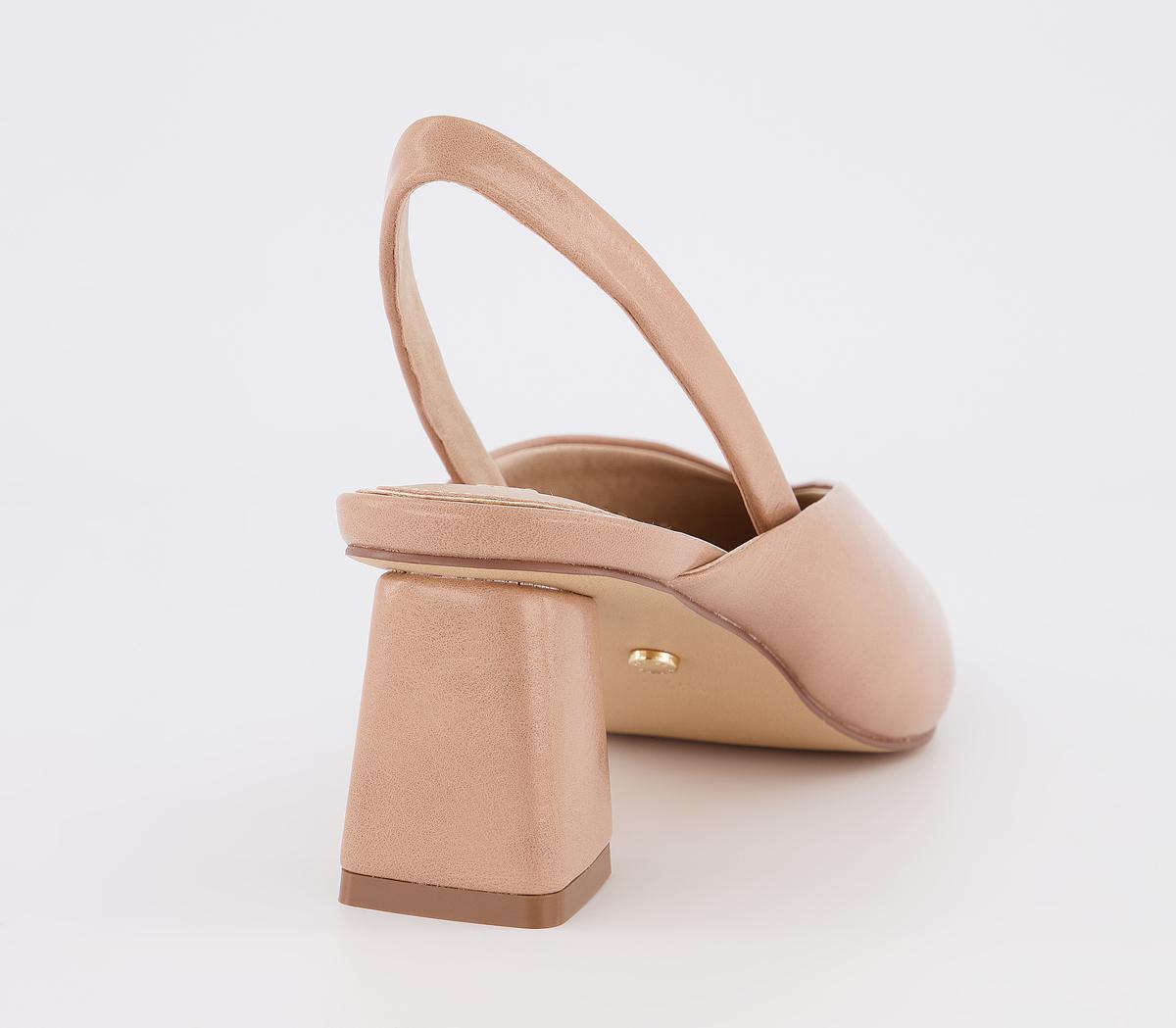 OFFICEMelbourne Feature Heel Court ShoesBeige