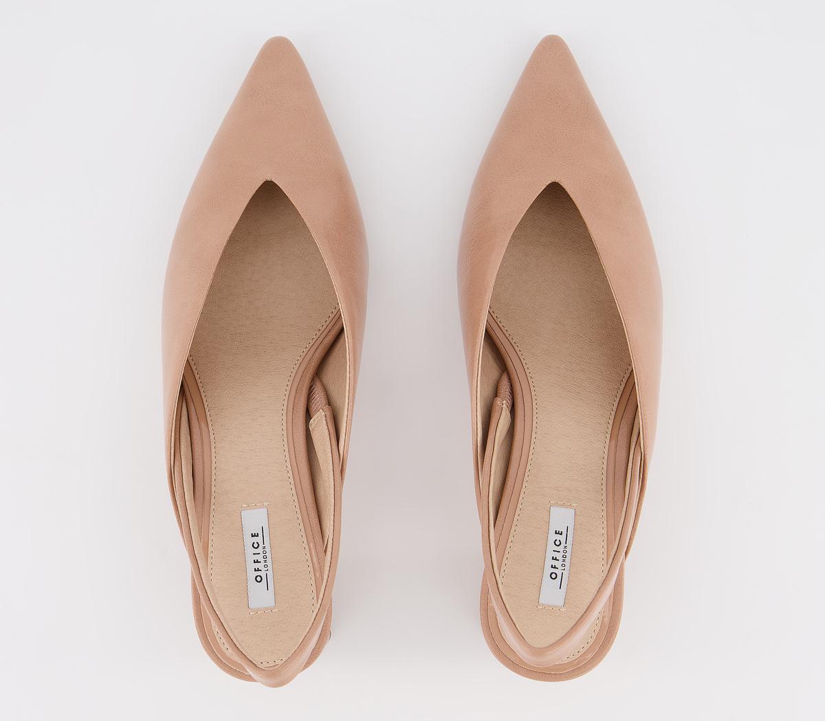 OFFICEMelbourne Feature Heel Court ShoesBeige