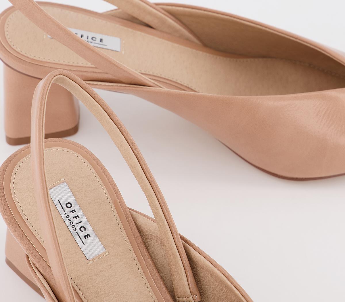 OFFICEMelbourne Feature Heel Court ShoesBeige